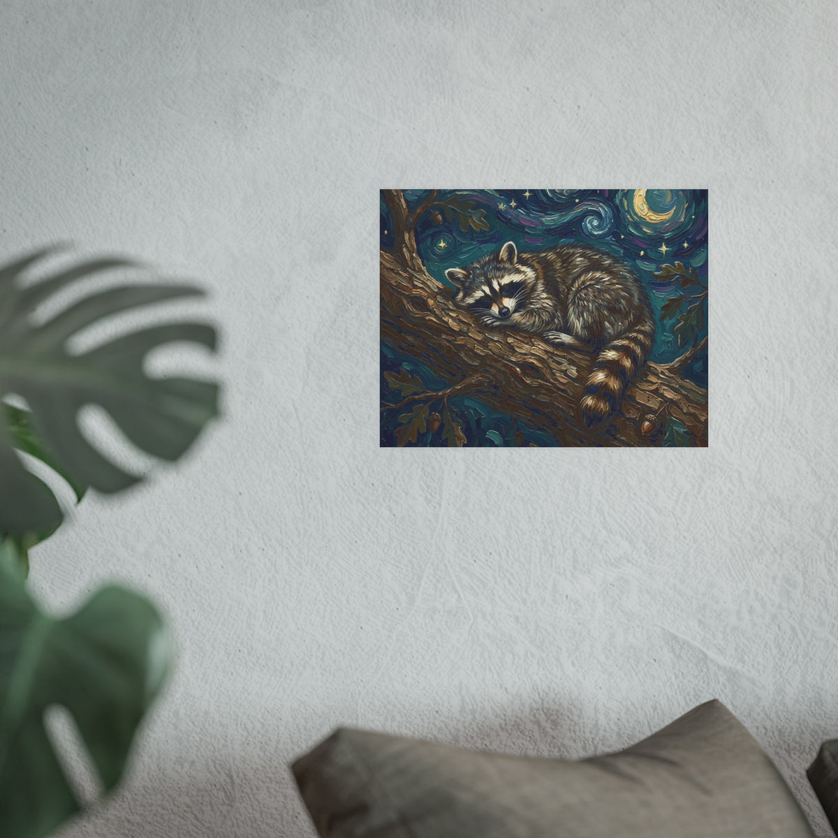 "Midnight Bandit" Wall Art Paper Print