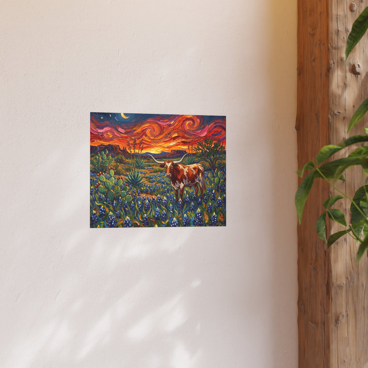 "Texas Night" Wall Art Paper Print
