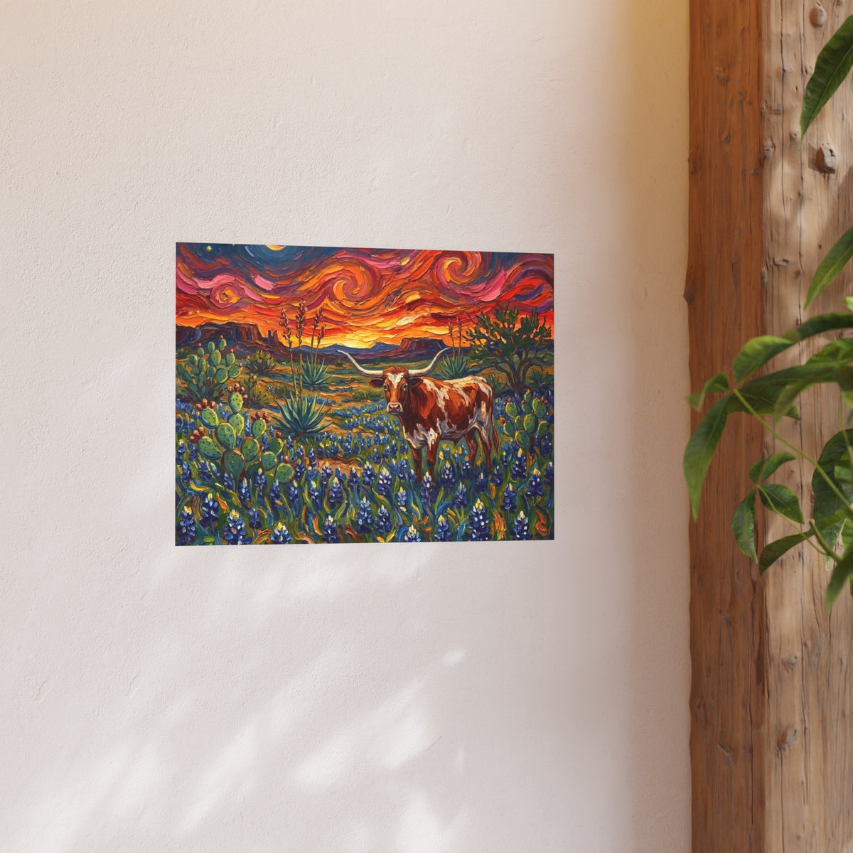 "Texas Night" Wall Art Paper Print