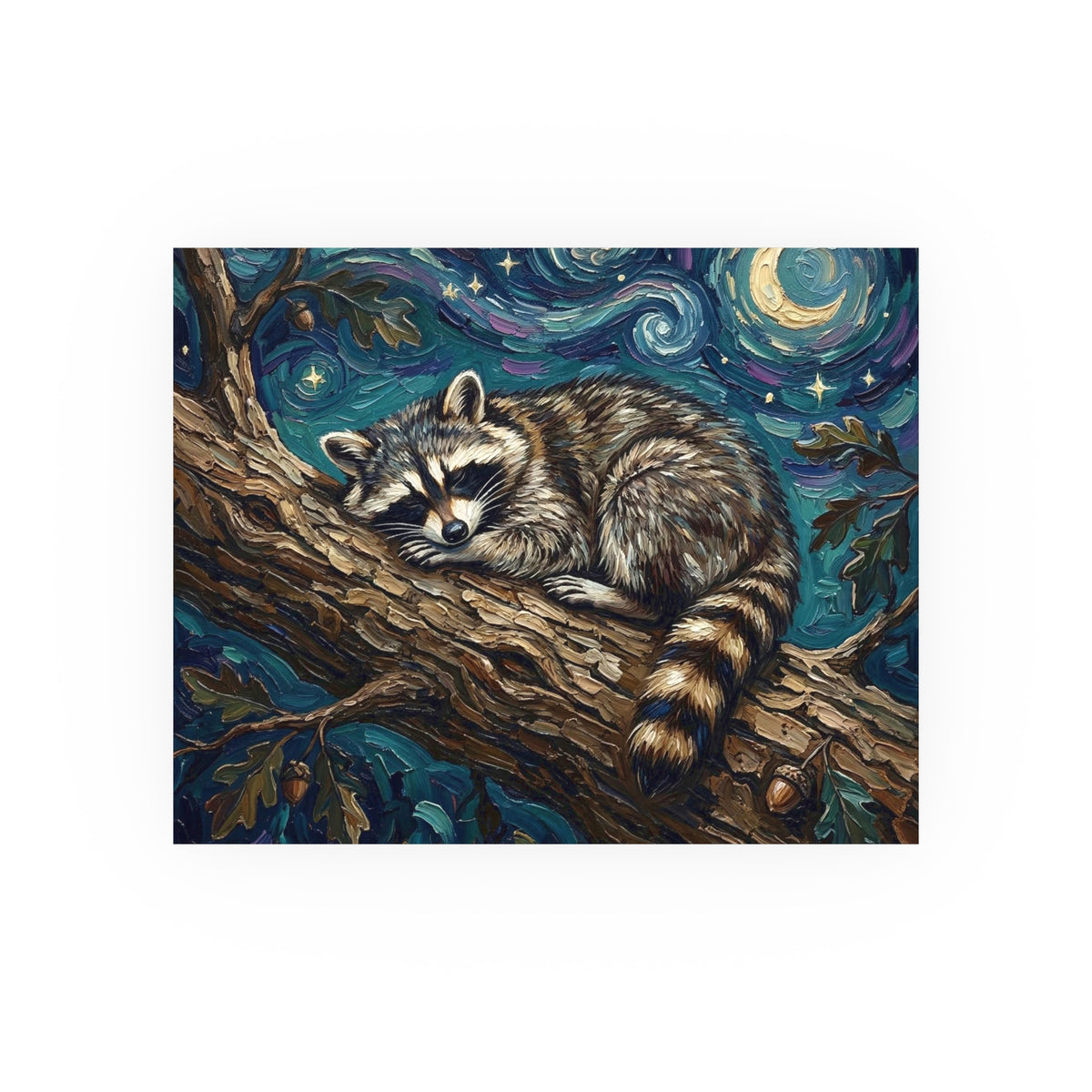 "Midnight Bandit" Wall Art Paper Print