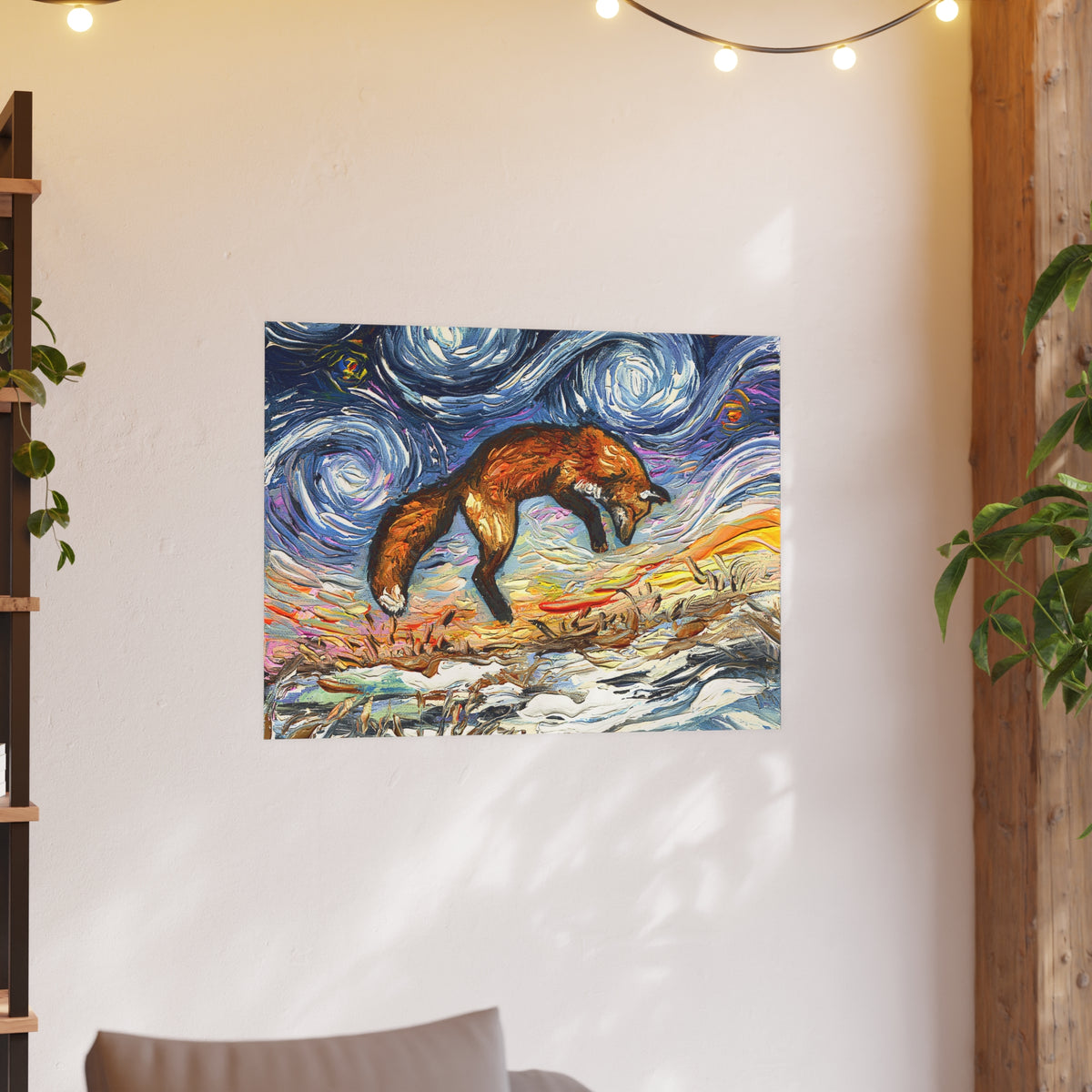 "Pounce" Wall Art Paper Print