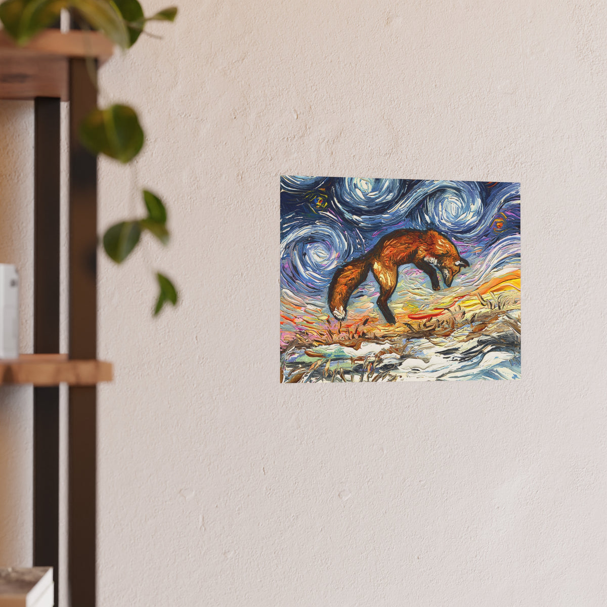 "Pounce" Wall Art Paper Print