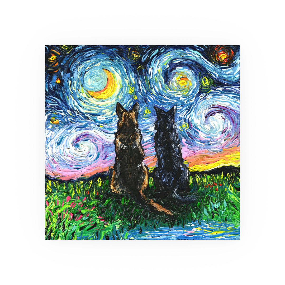 "Soulmates" Wall Art Paper Print