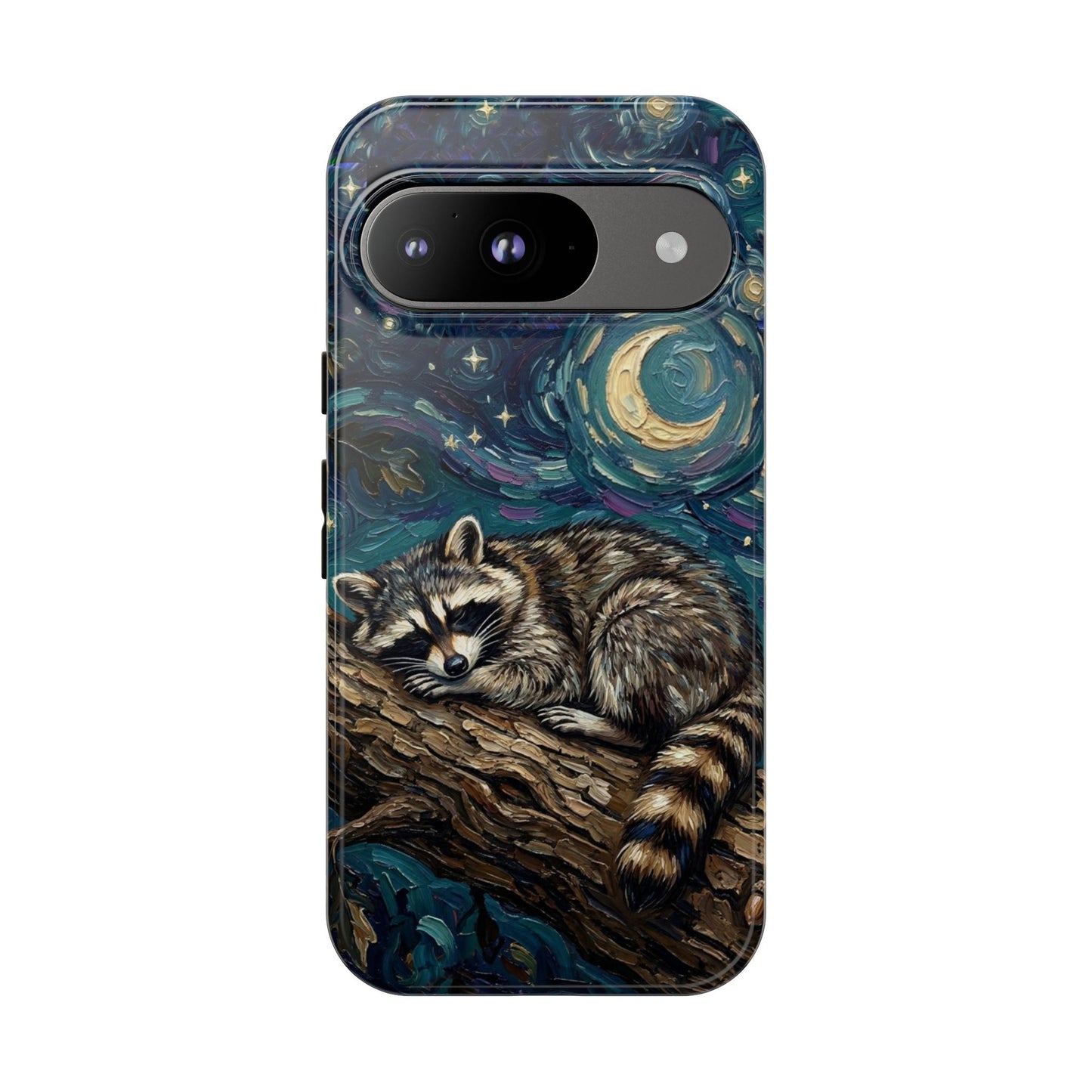 Raccoon Starry Night Animal Phone Case