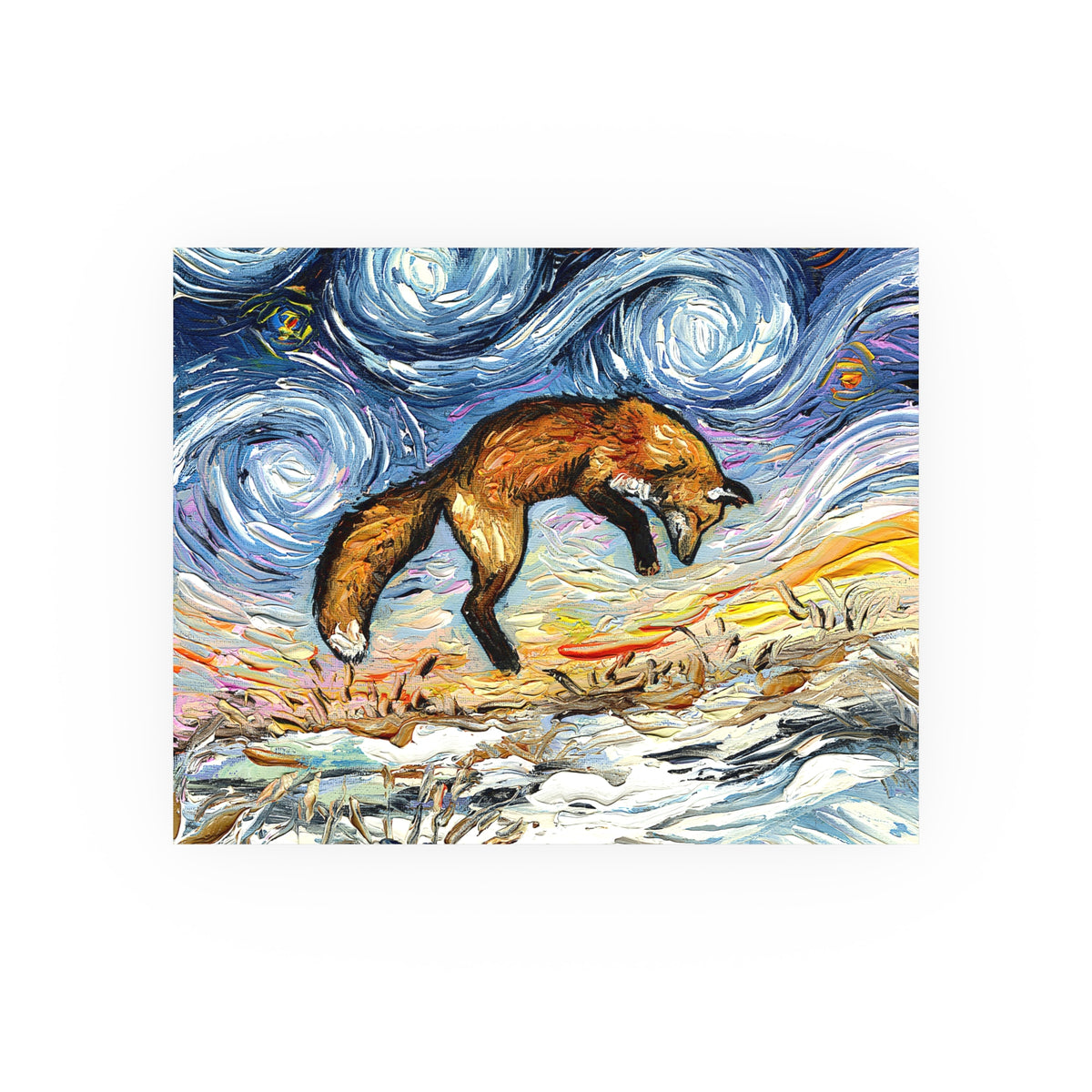 "Pounce" Wall Art Paper Print