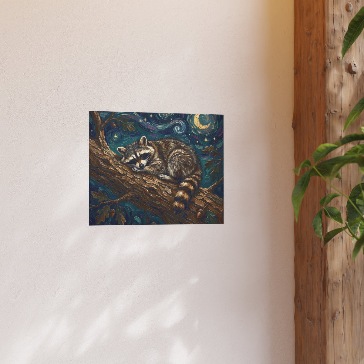 "Midnight Bandit" Wall Art Paper Print