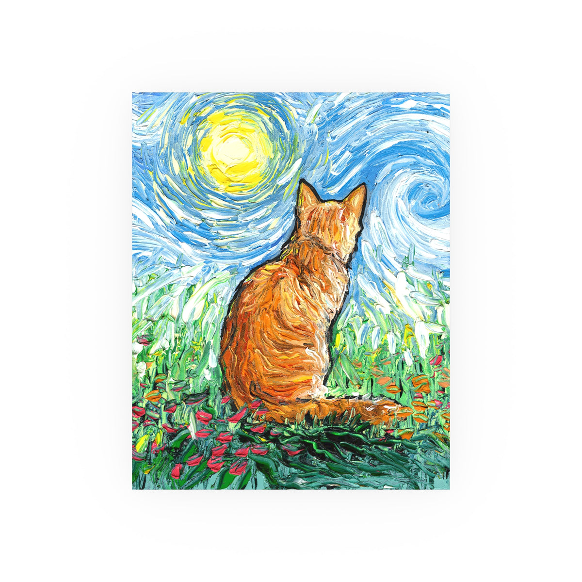 "Starry Morning" Wall Art Paper Print