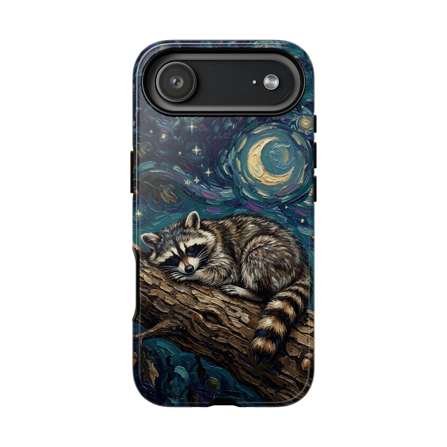 Raccoon Starry Night Animal Phone Case