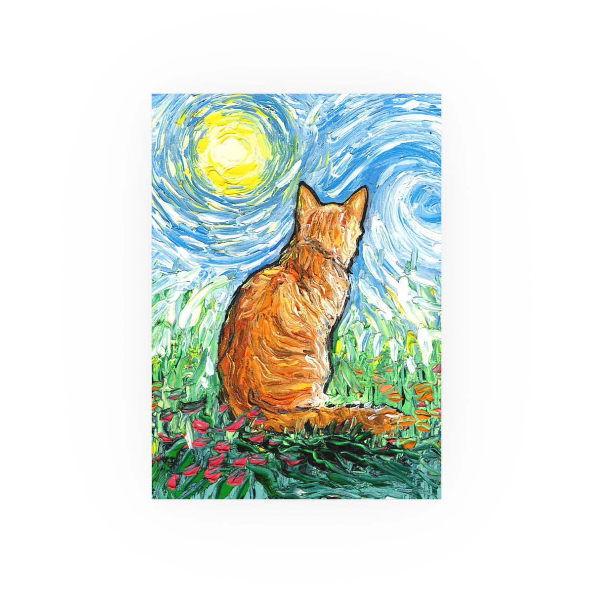"Starry Morning" Wall Art Paper Print