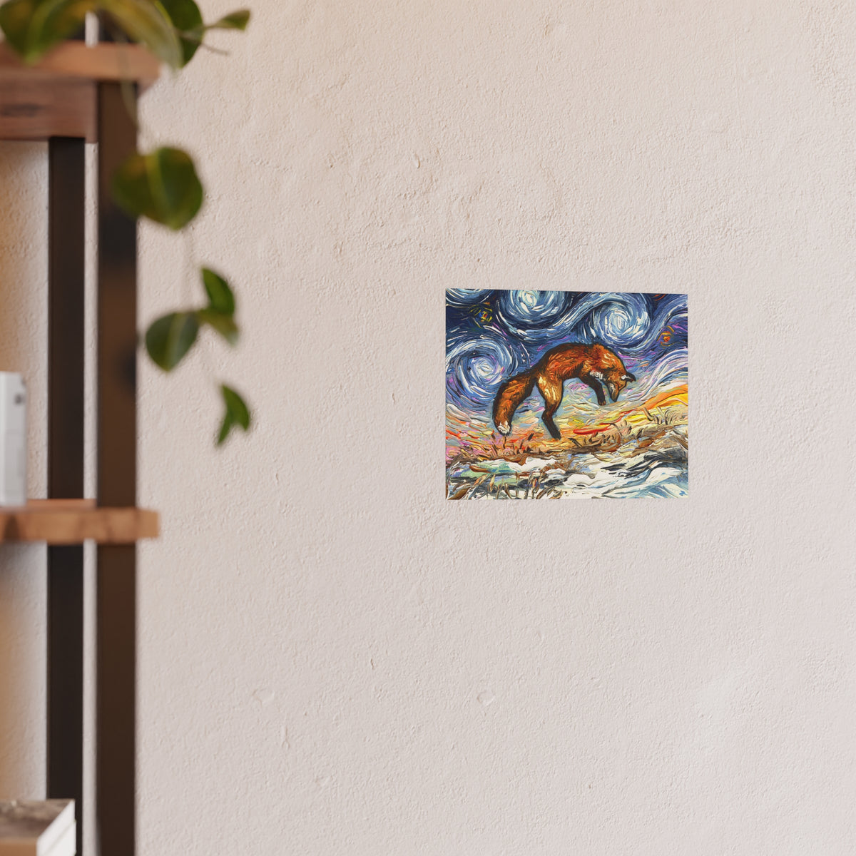 "Pounce" Wall Art Paper Print