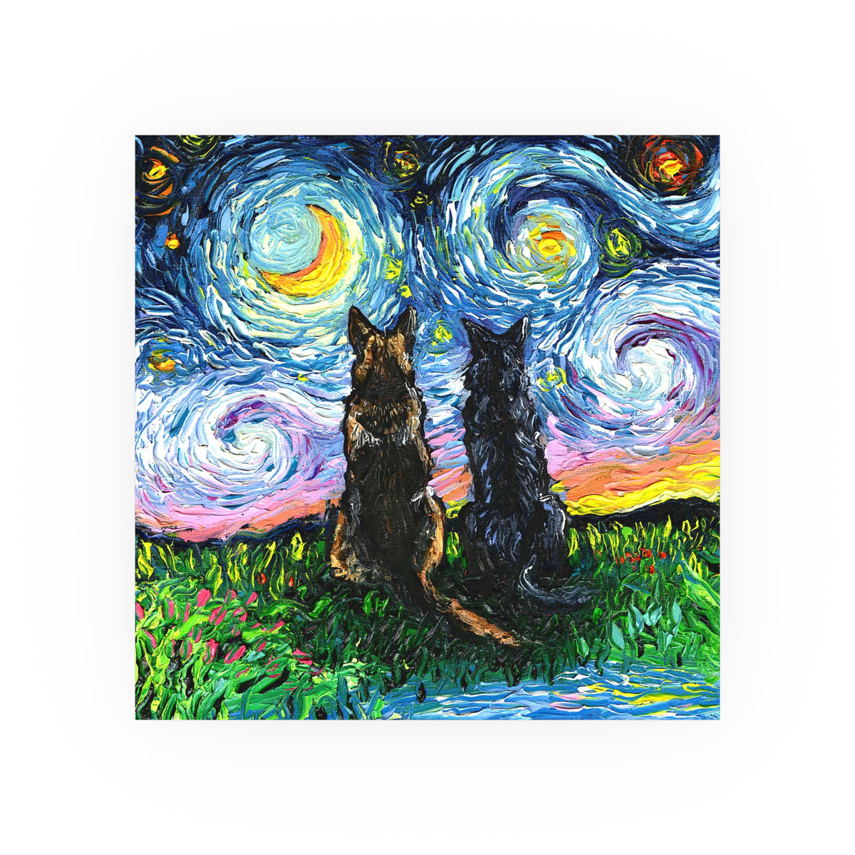 "Soulmates" Wall Art Paper Print