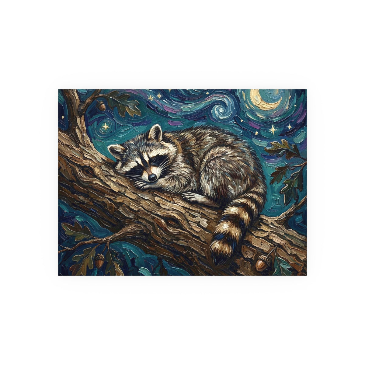 "Midnight Bandit" Wall Art Paper Print