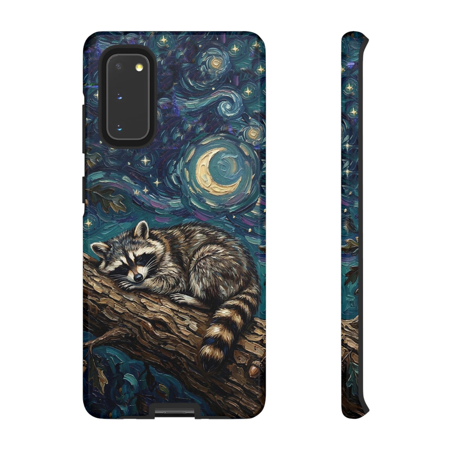 Raccoon Starry Night Animal Phone Case