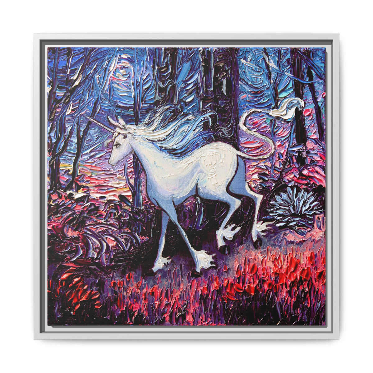 "A Long Journey Home" Framed Canvas Wall Art
