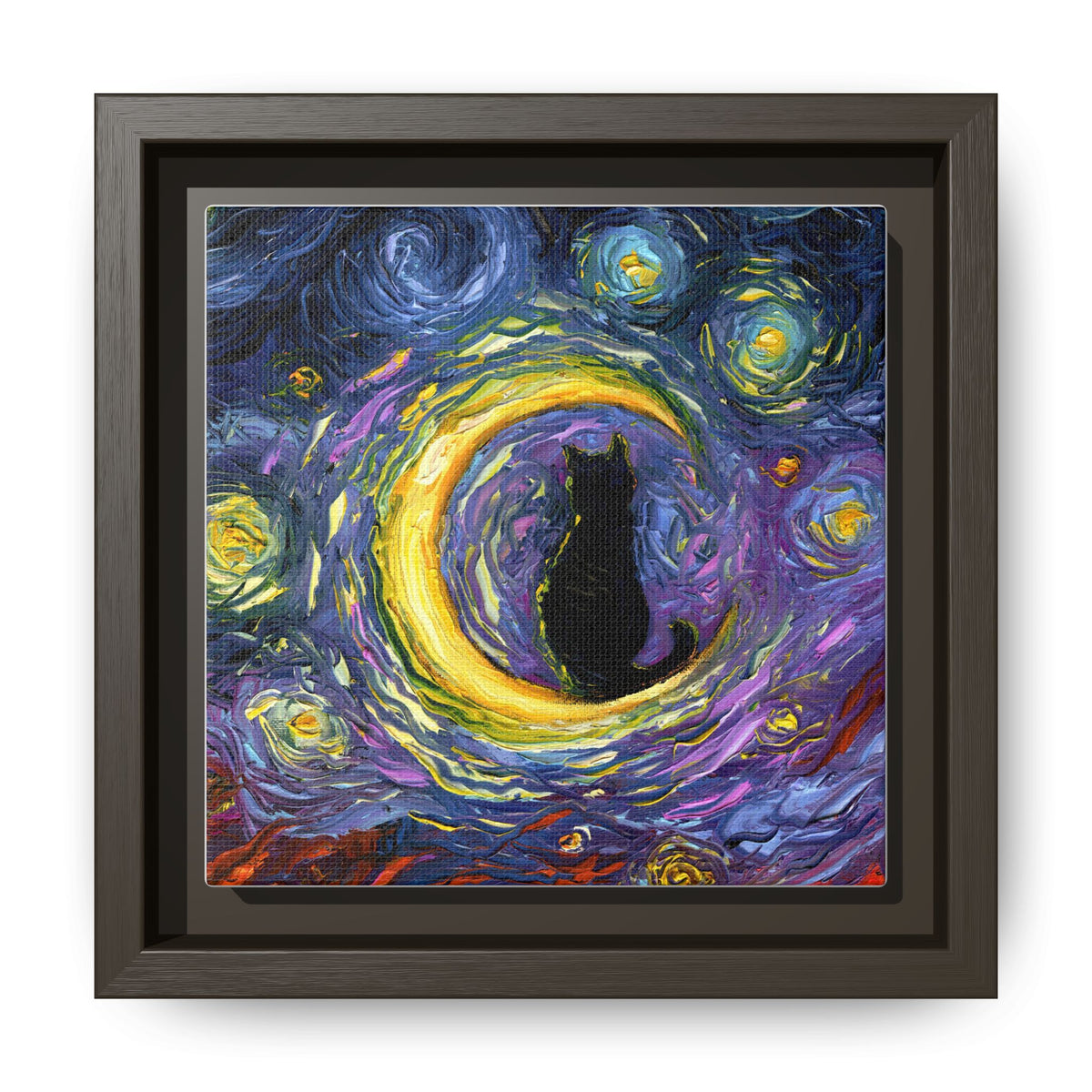 "Luna" Framed Canvas Wall Art