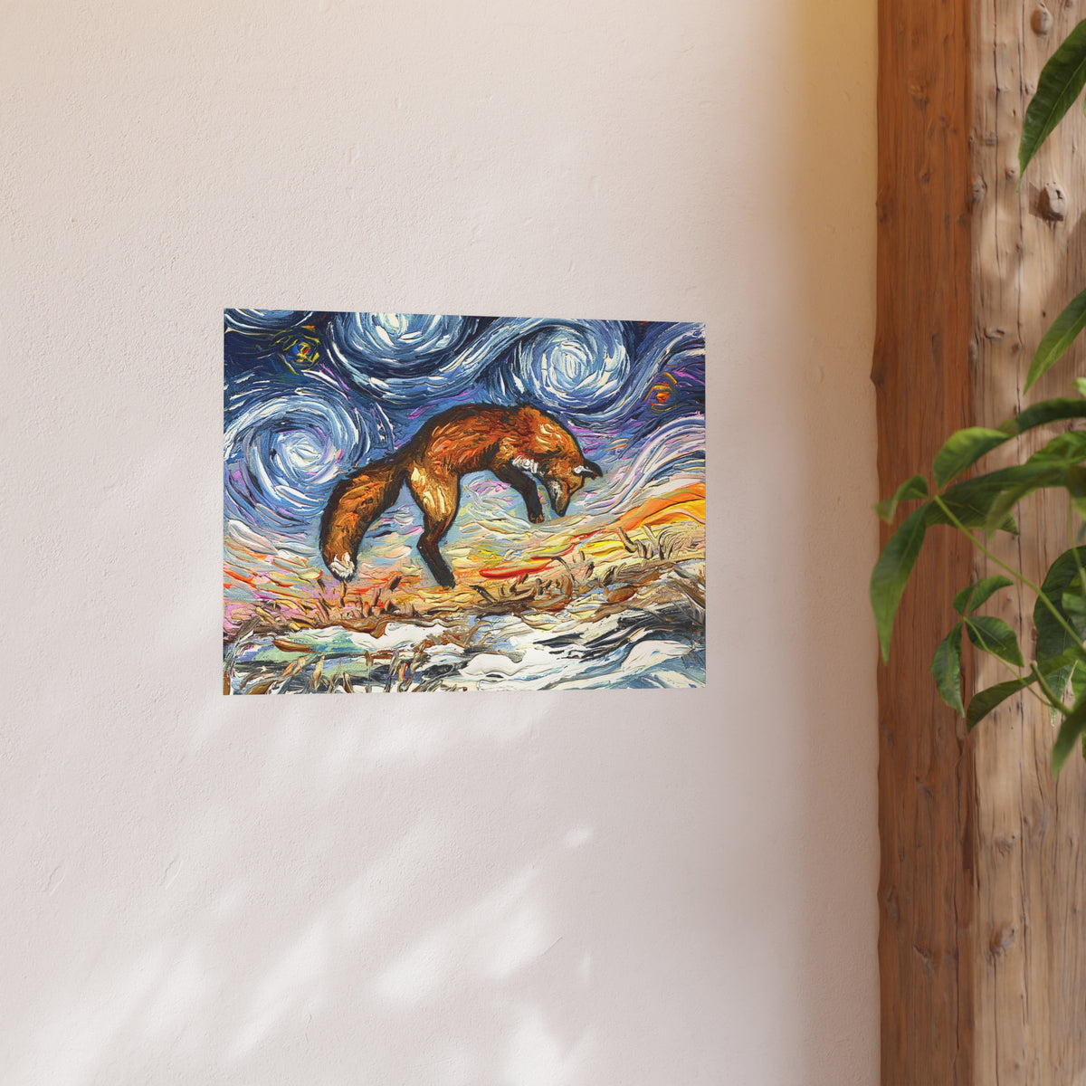 "Pounce" Wall Art Paper Print