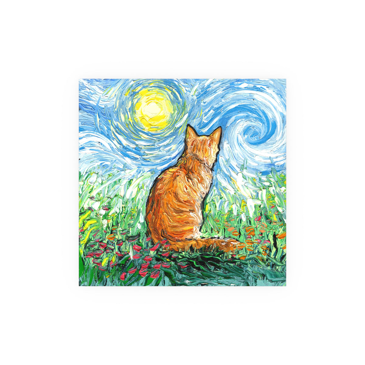 "Starry Morning" Wall Art Paper Print