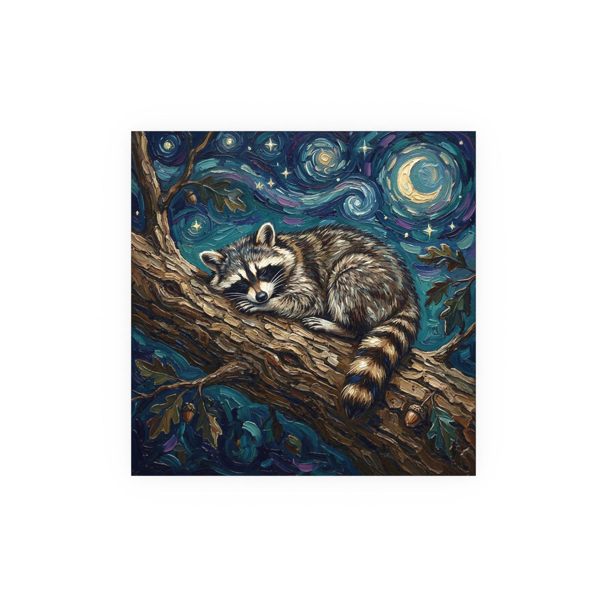 "Midnight Bandit" Wall Art Paper Print