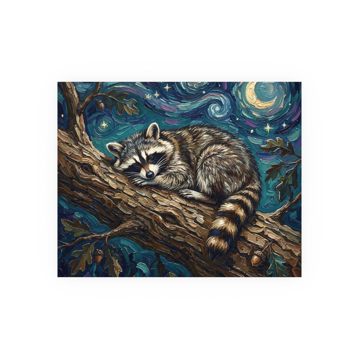"Midnight Bandit" Wall Art Paper Print