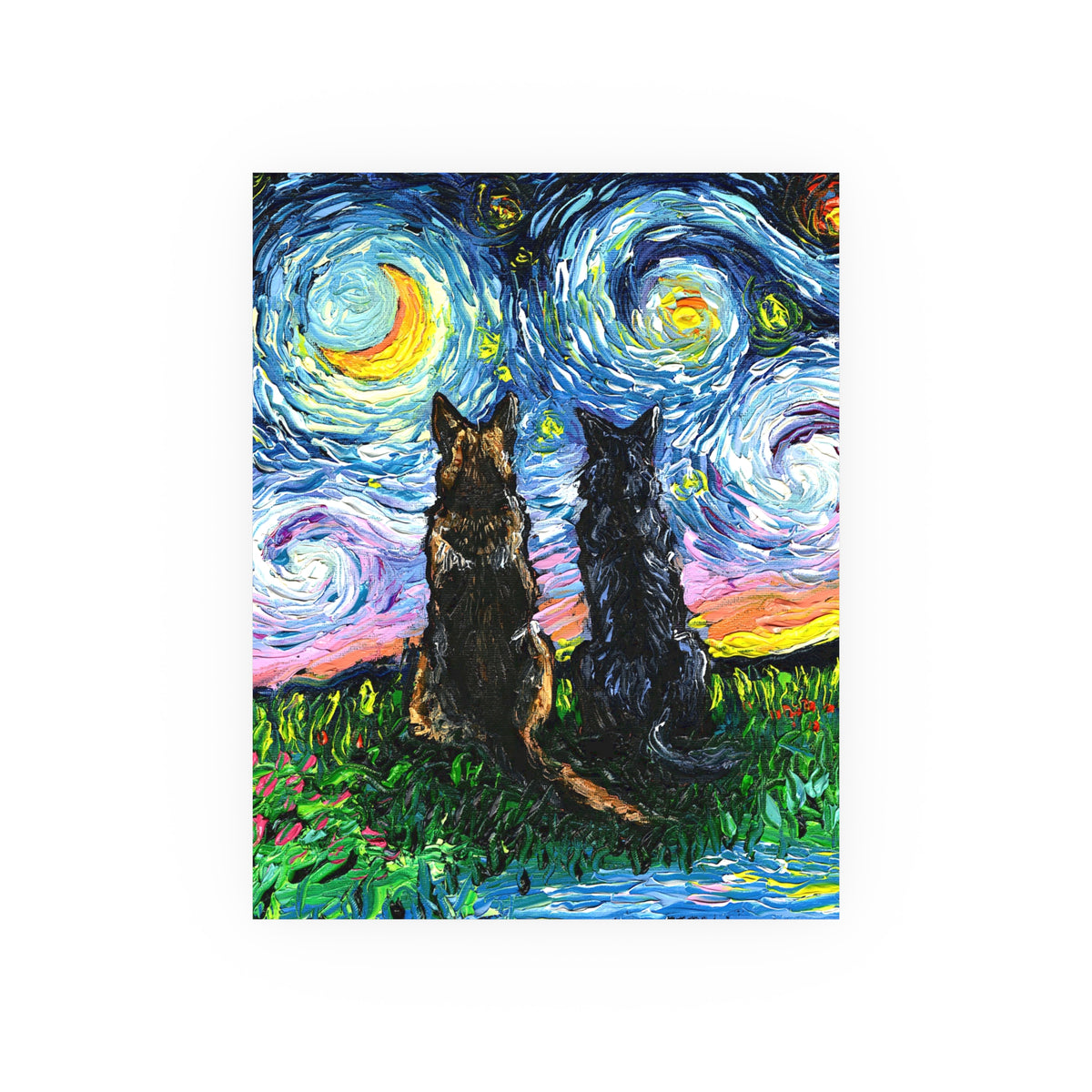 "Soulmates" Wall Art Paper Print