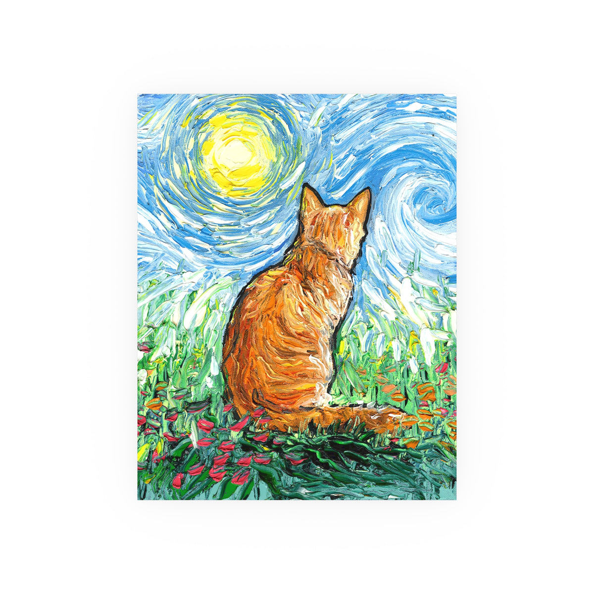 "Starry Morning" Wall Art Paper Print