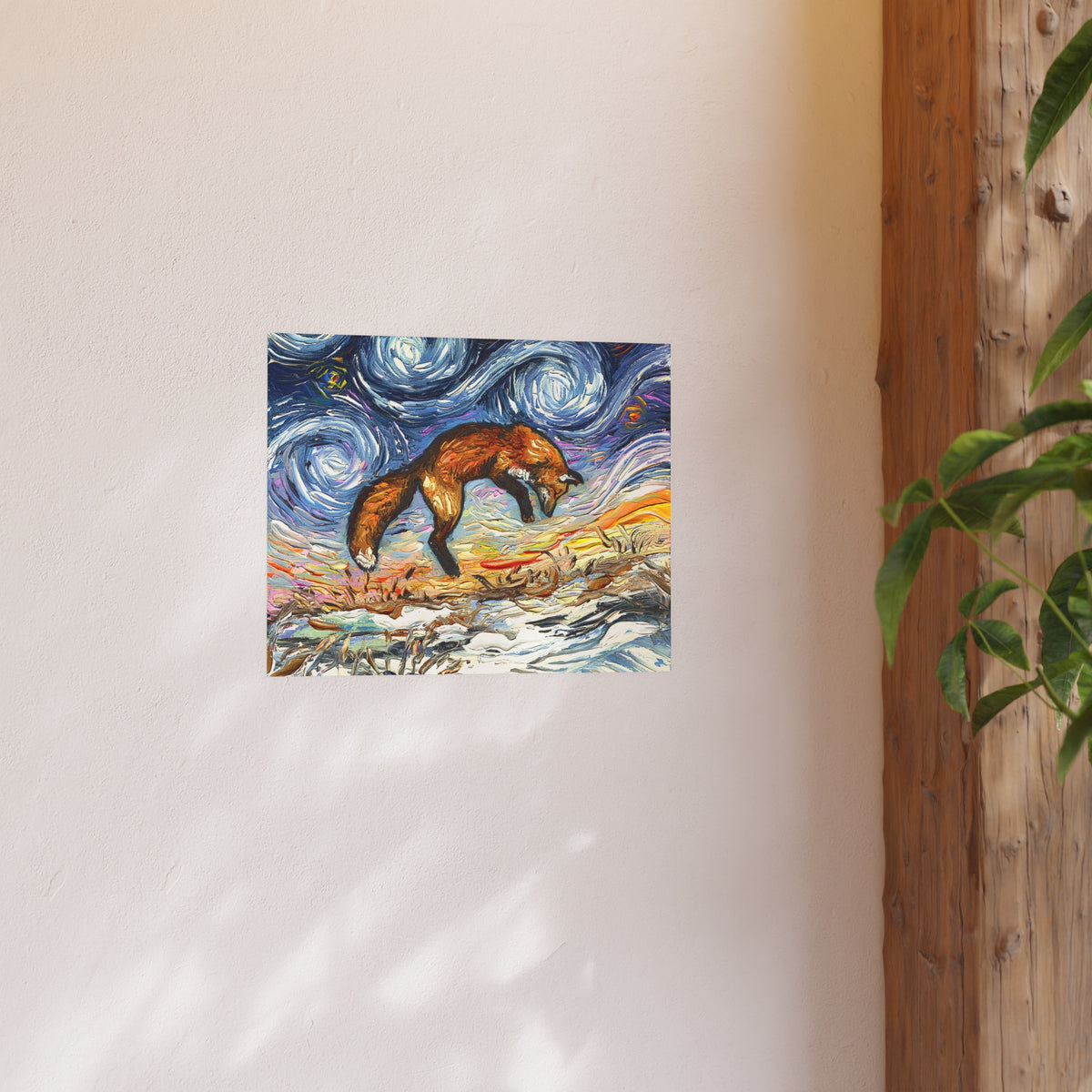 "Pounce" Wall Art Paper Print