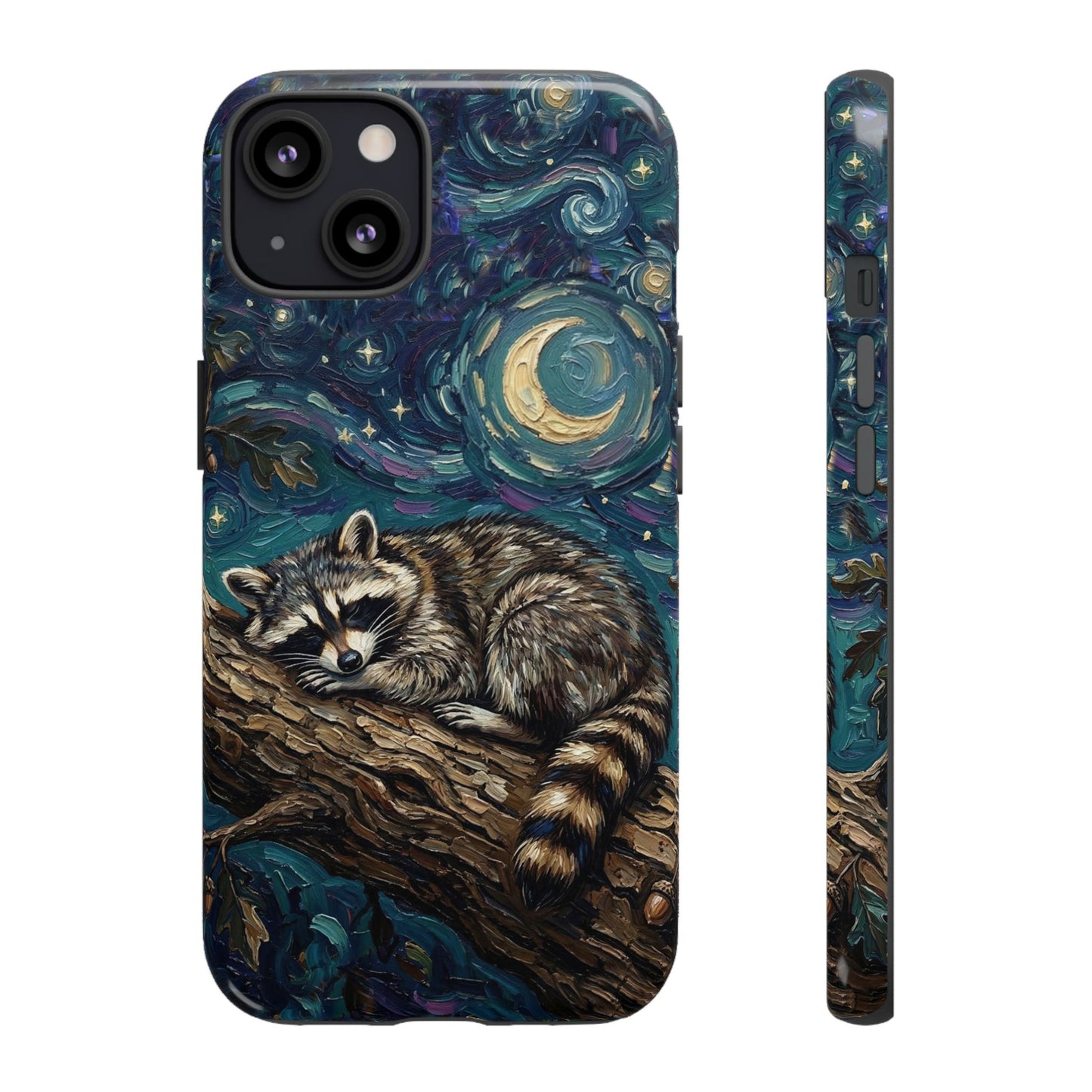 Raccoon Starry Night Animal Phone Case