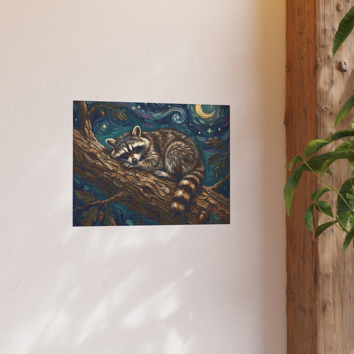 "Midnight Bandit" Wall Art Paper Print