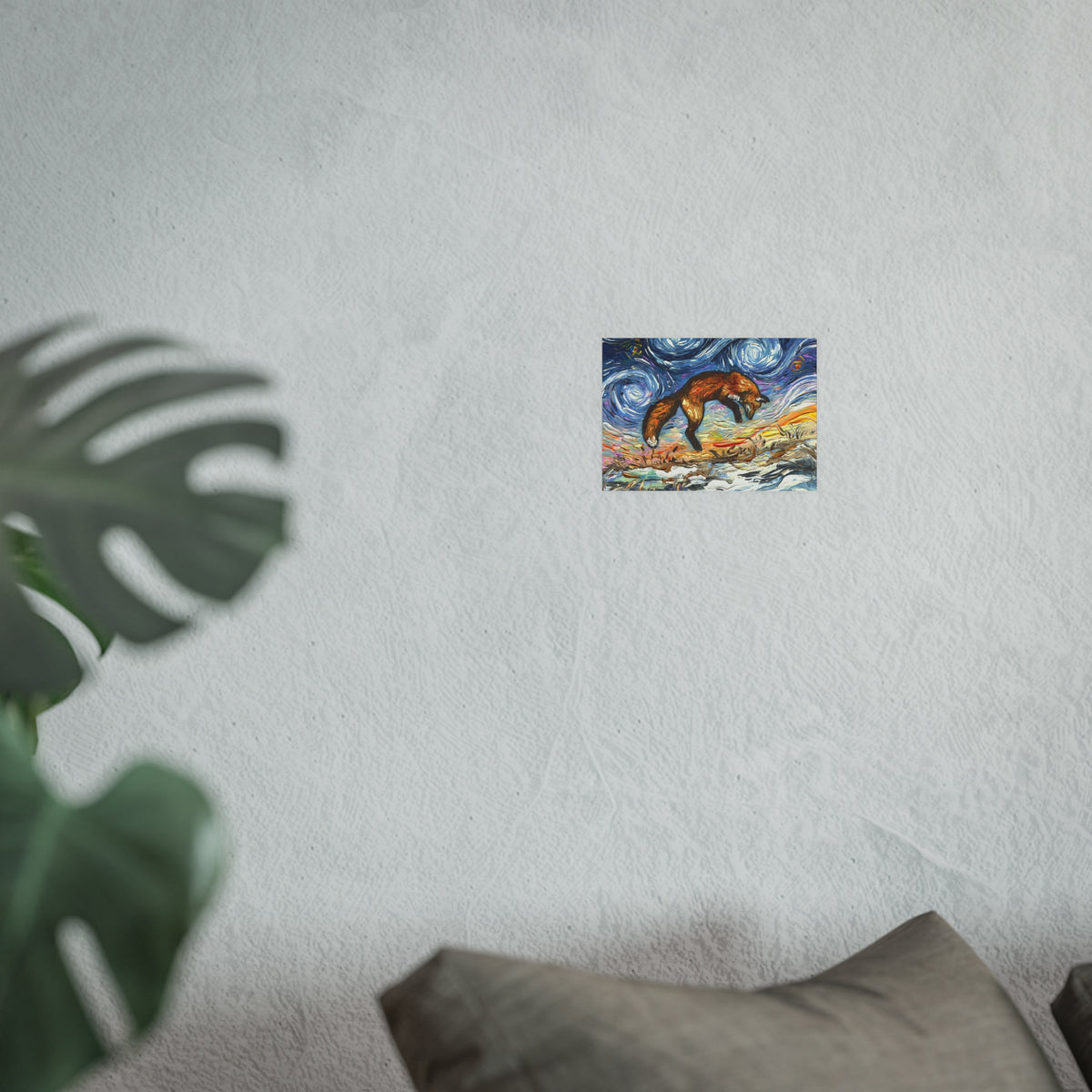 "Pounce" Wall Art Paper Print