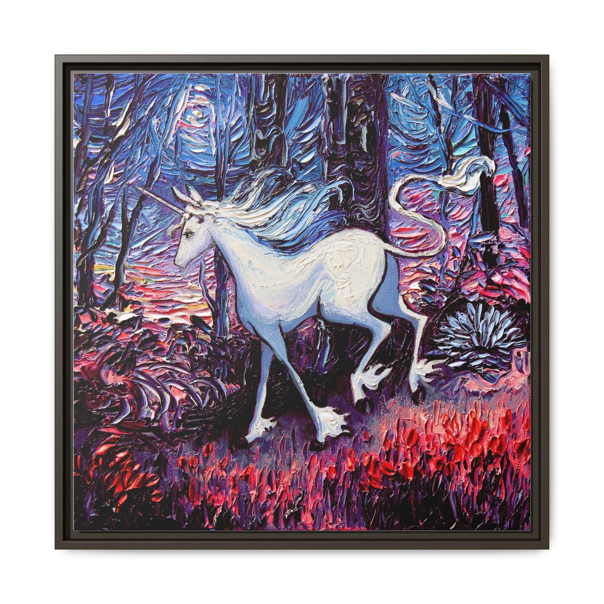 "A Long Journey Home" Framed Canvas Wall Art