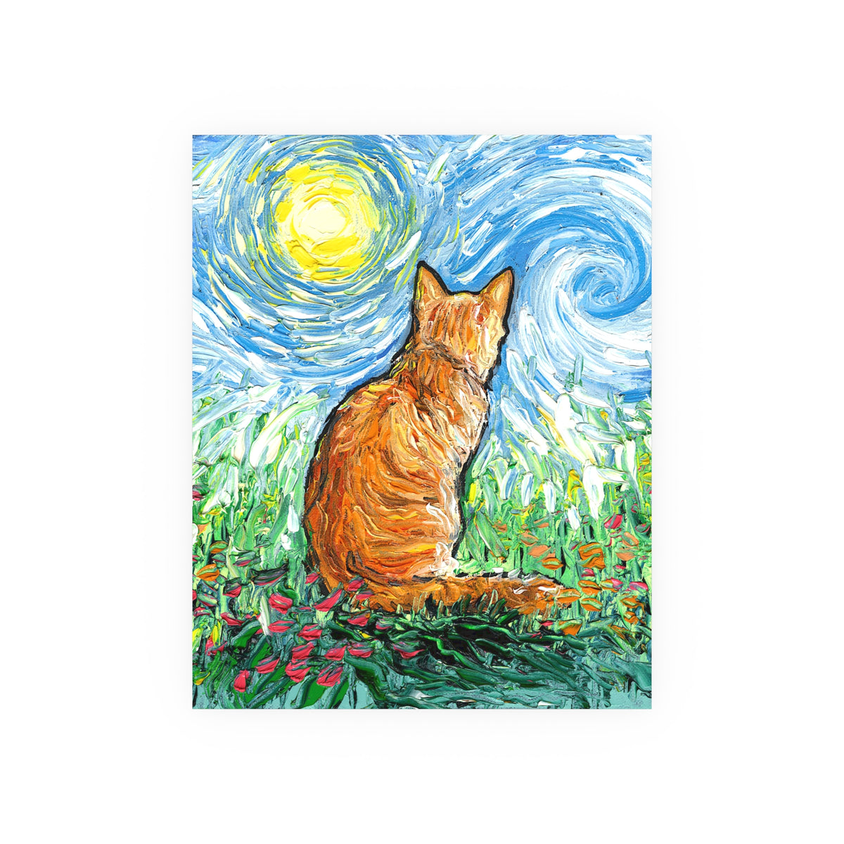 "Starry Morning" Wall Art Paper Print