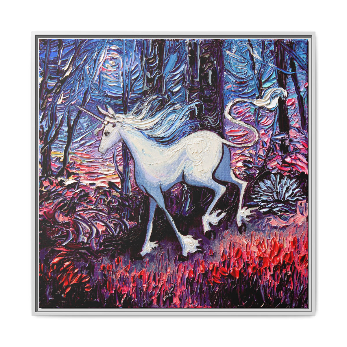 "A Long Journey Home" Framed Canvas Wall Art