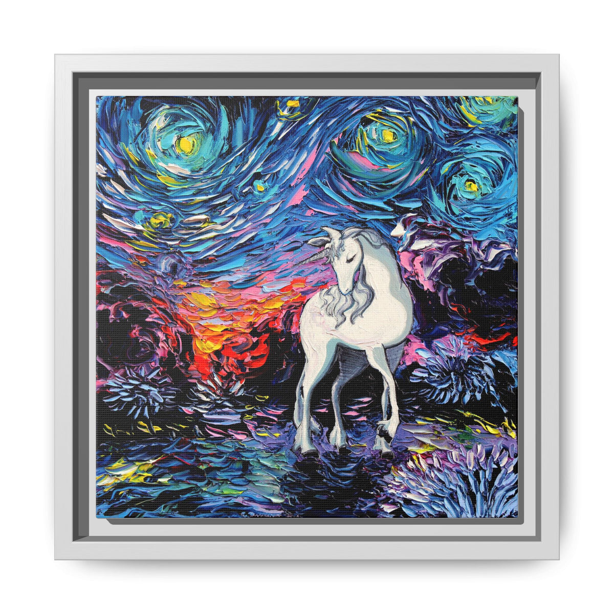 "Regret" Framed Canvas Wall Art