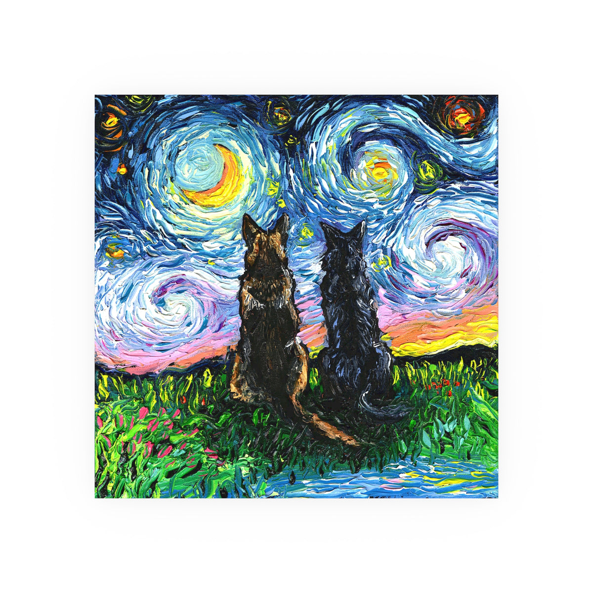 "Soulmates" Wall Art Paper Print