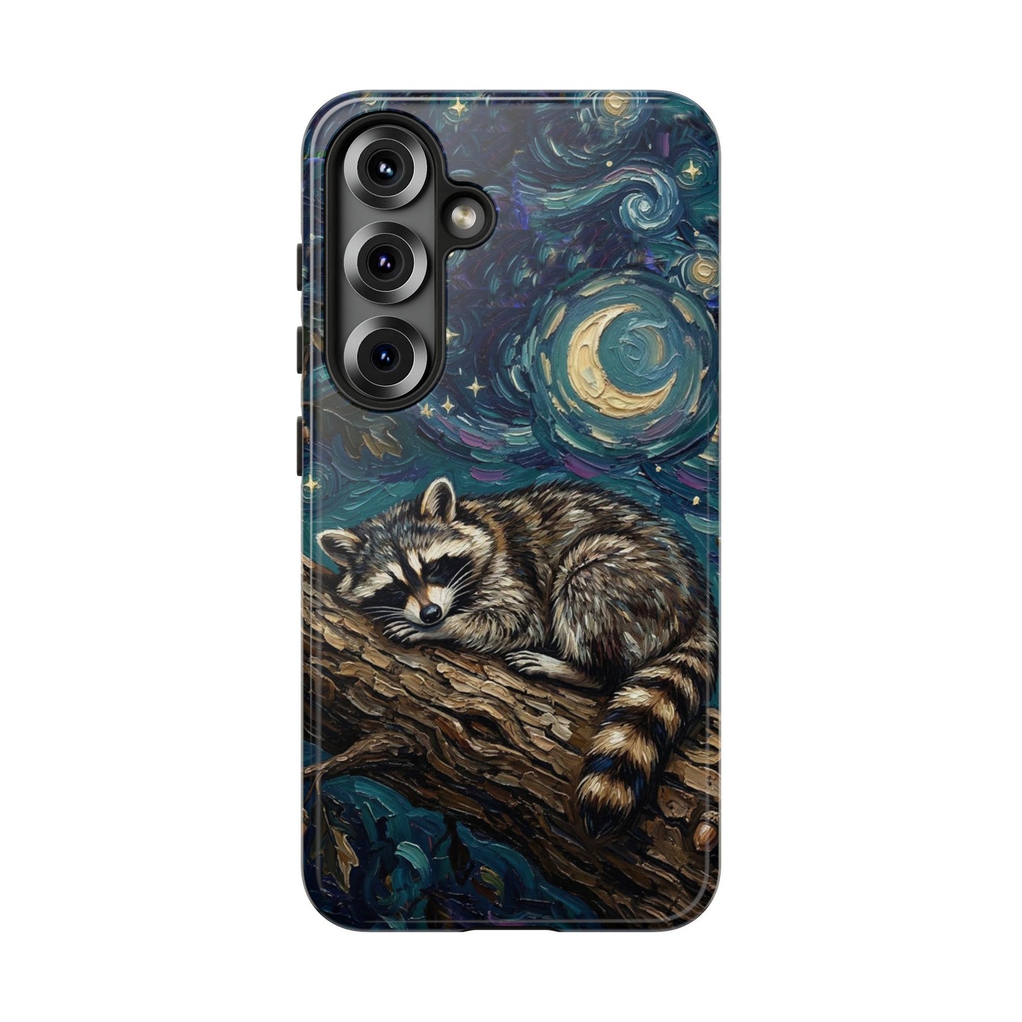 Raccoon Starry Night Animal Phone Case