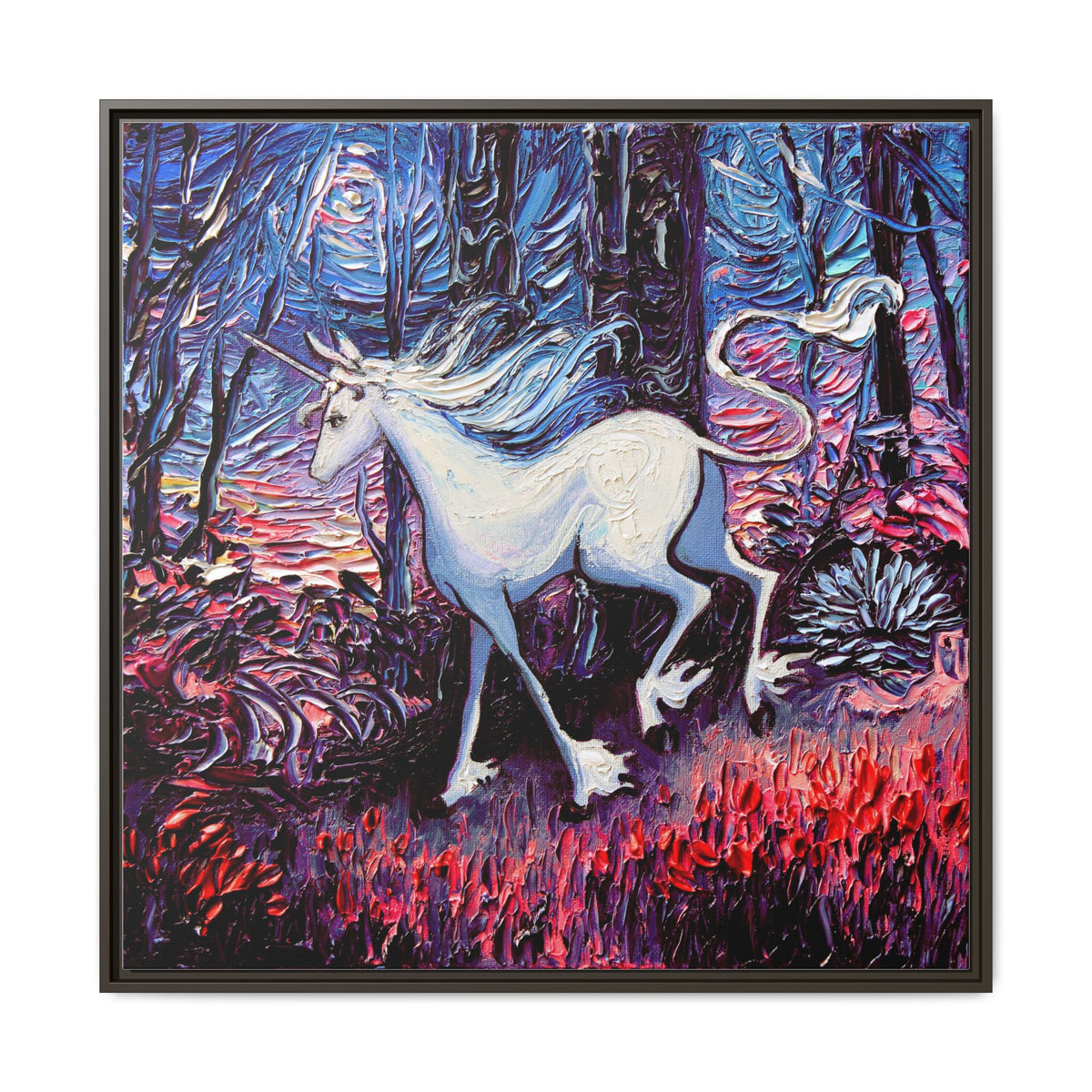 "A Long Journey Home" Framed Canvas Wall Art