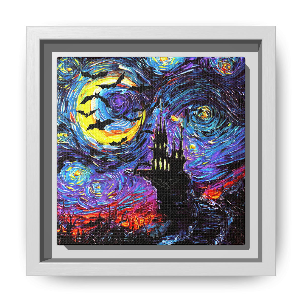 "Transylvanian Night" Framed Canvas Wall Art