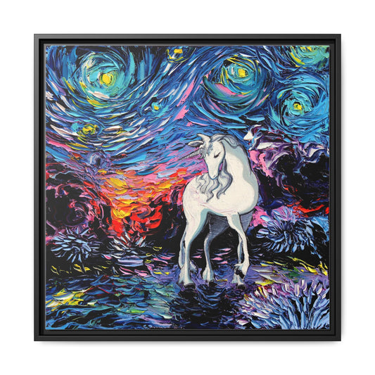 "Regret" Framed Canvas Wall Art