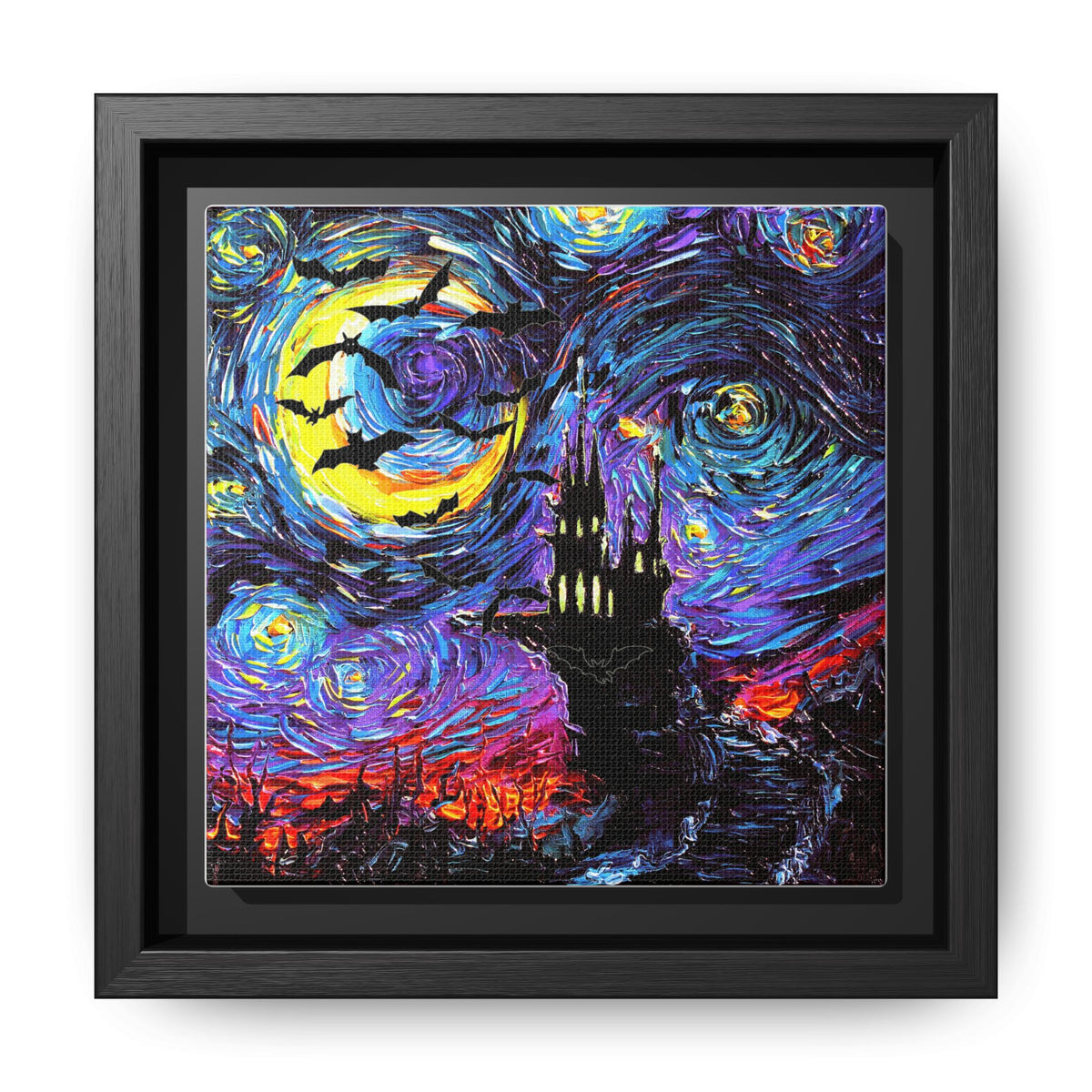 "Transylvanian Night" Framed Canvas Wall Art