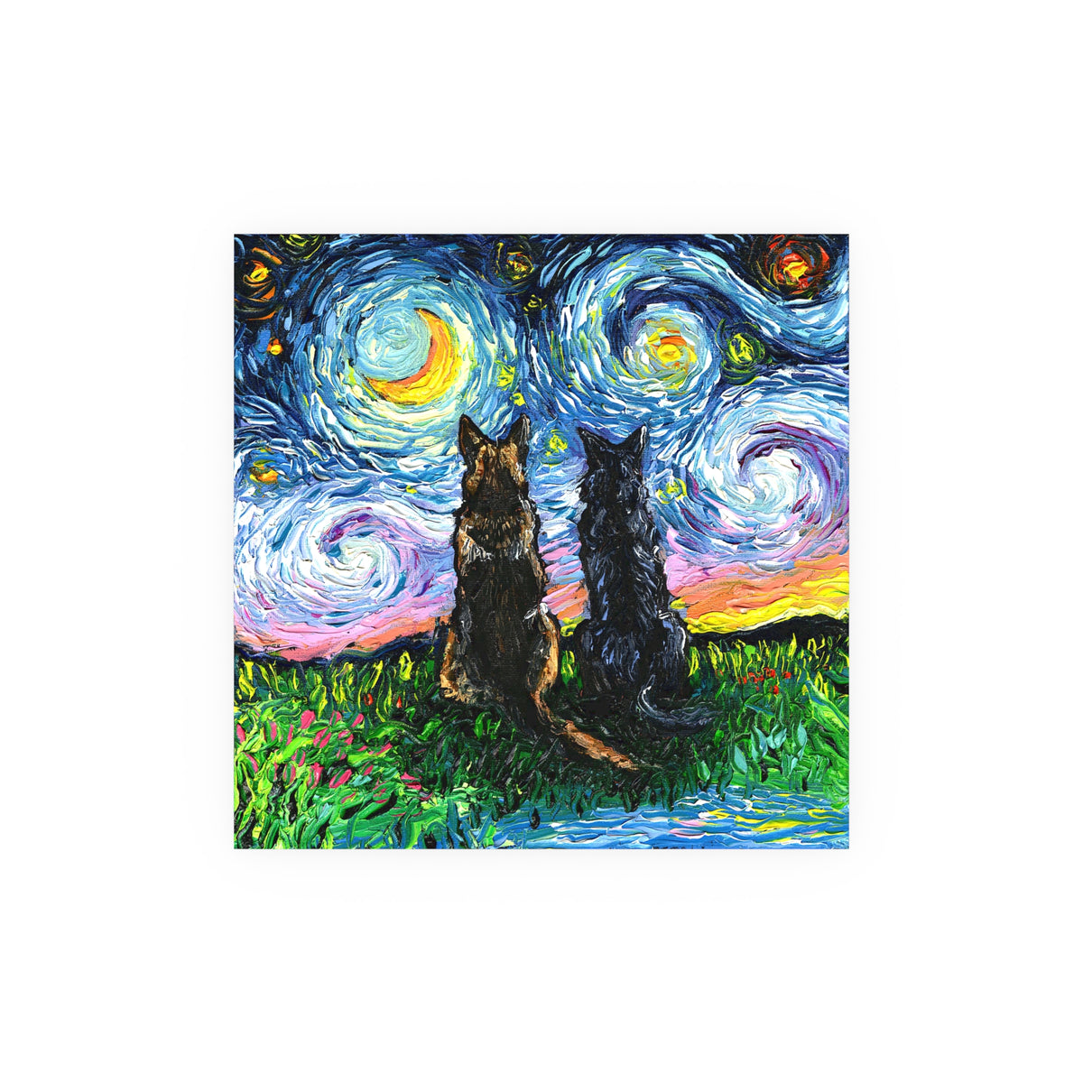 "Soulmates" Wall Art Paper Print
