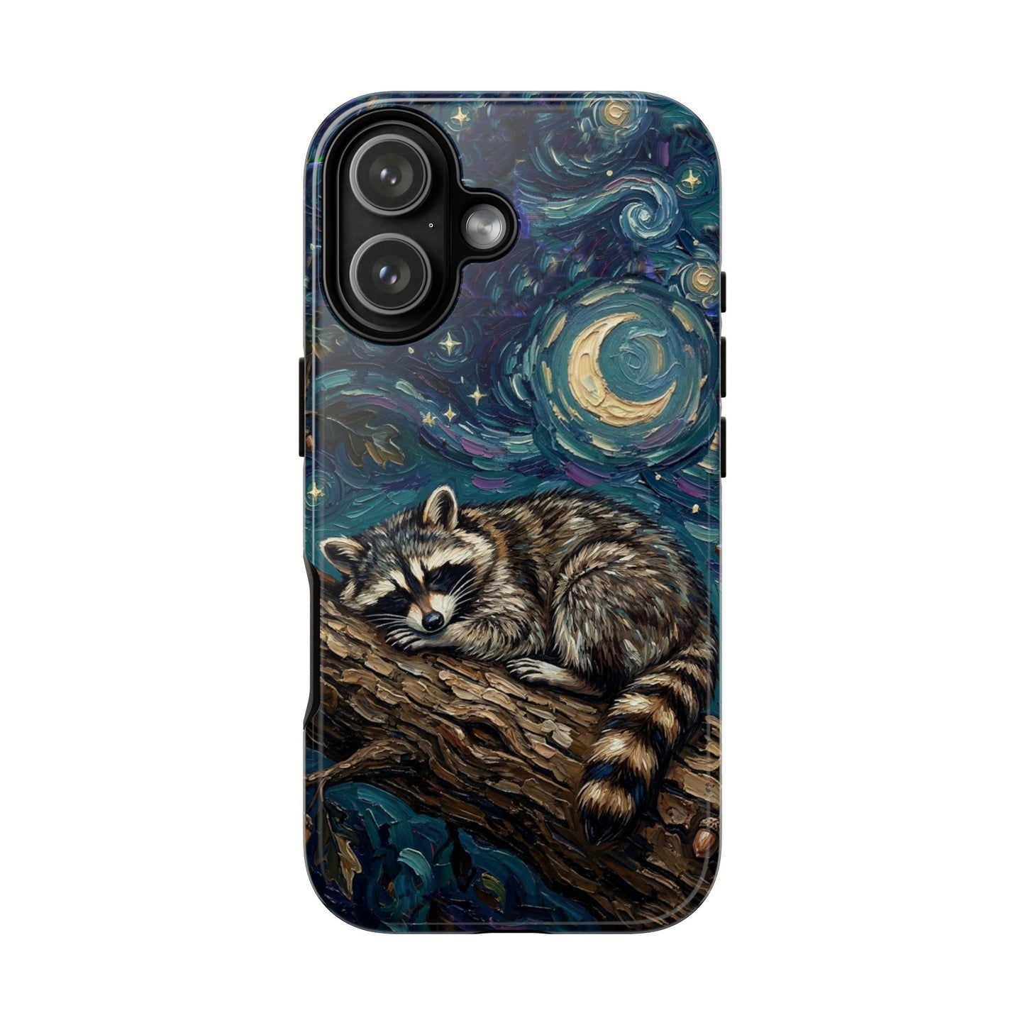 Raccoon Starry Night Animal Phone Case