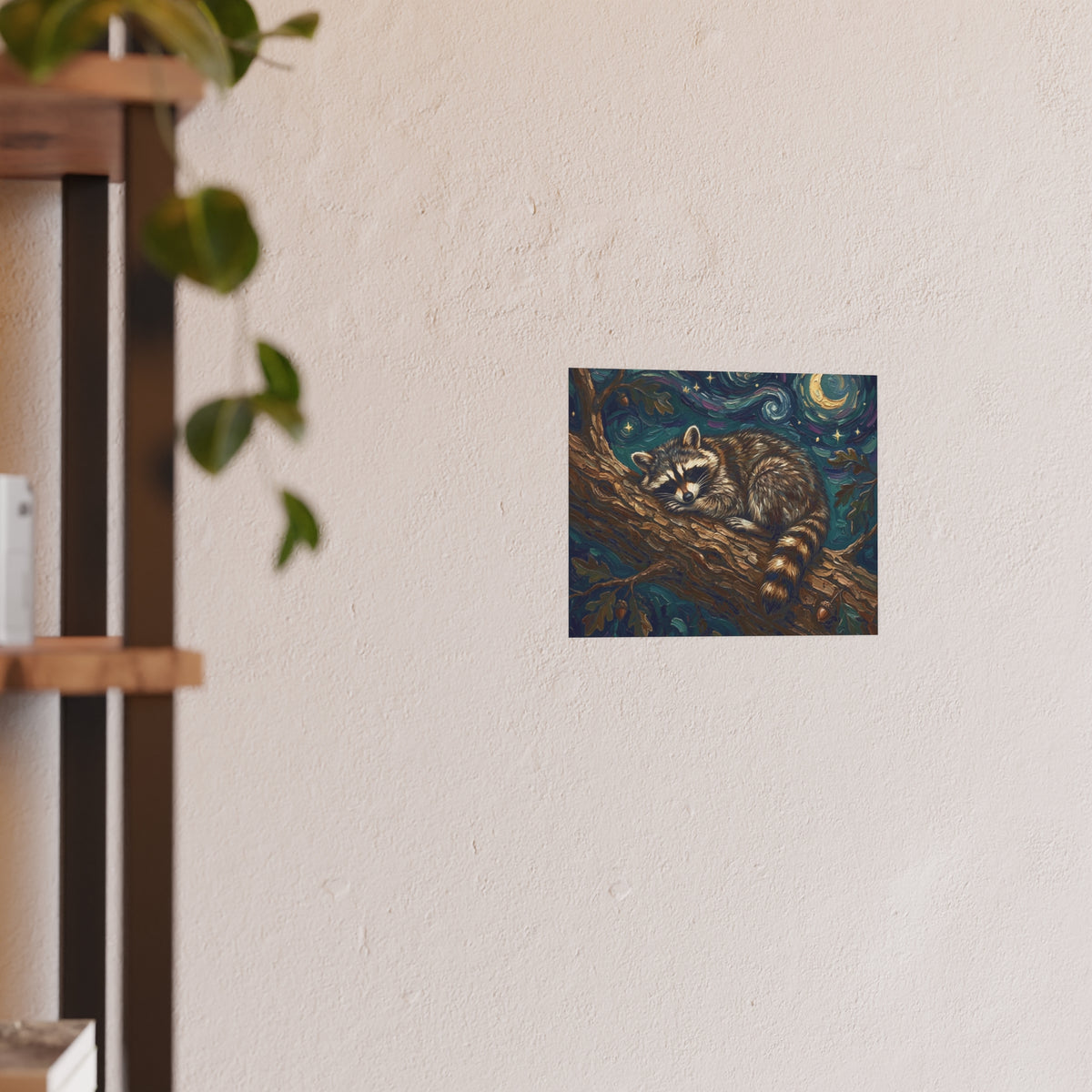 "Midnight Bandit" Wall Art Paper Print