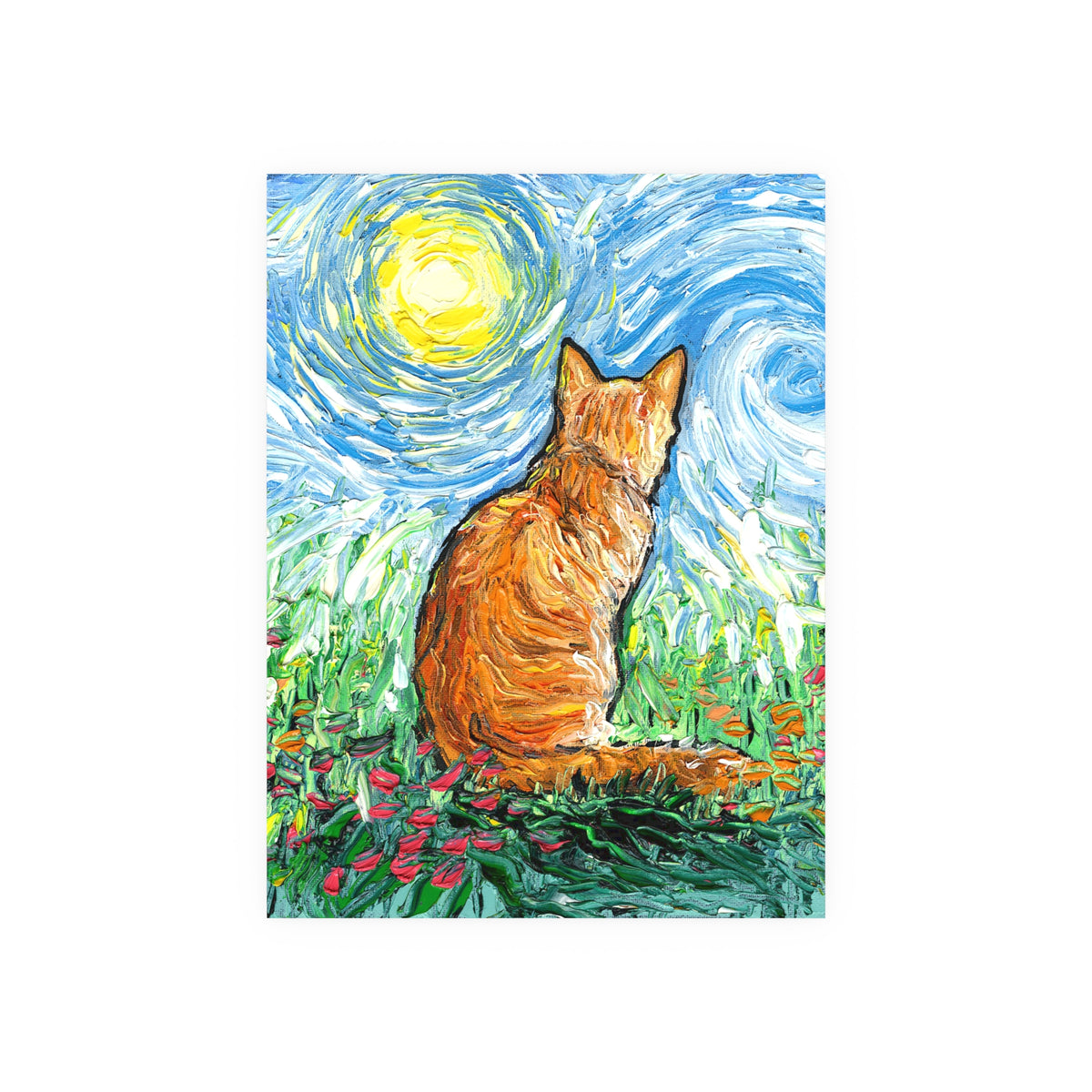 "Starry Morning" Wall Art Paper Print