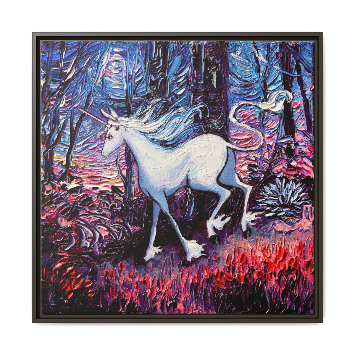 "A Long Journey Home" Framed Canvas Wall Art