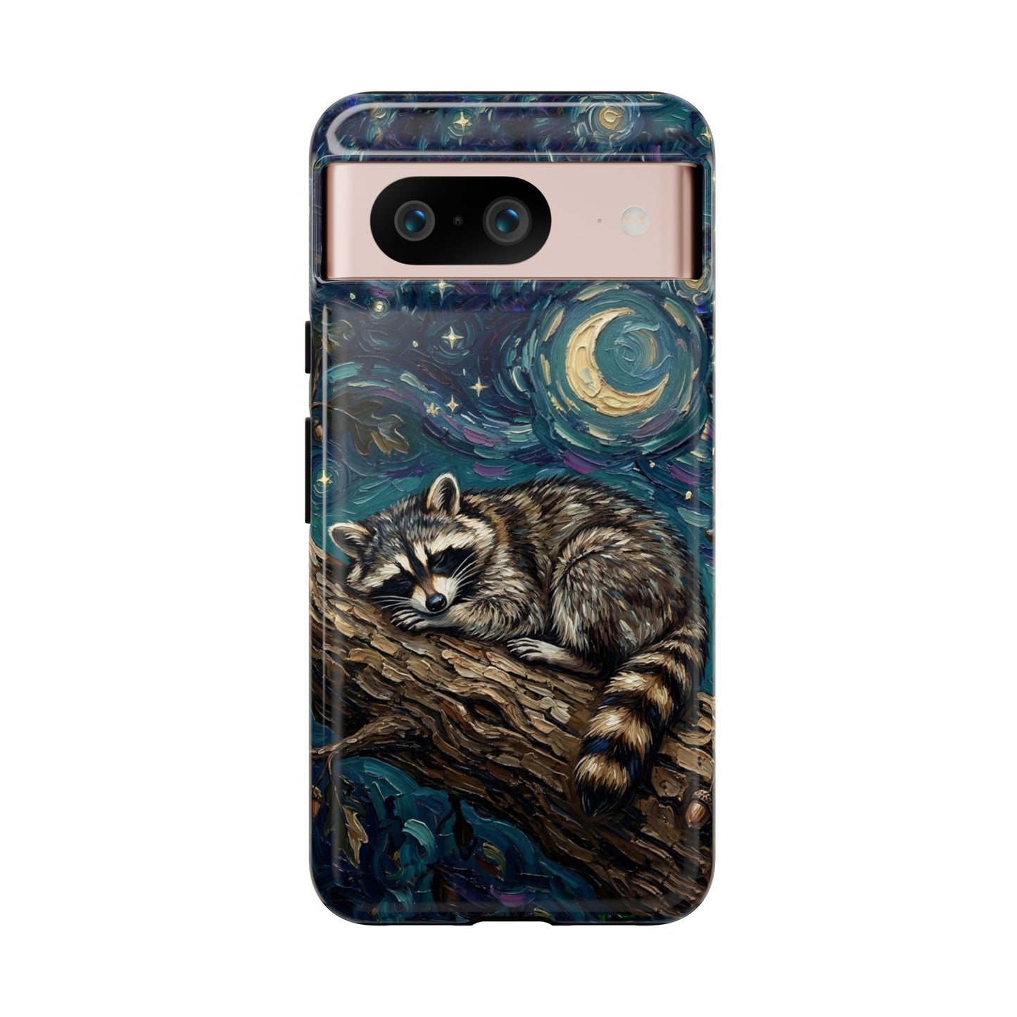 Raccoon Starry Night Animal Phone Case
