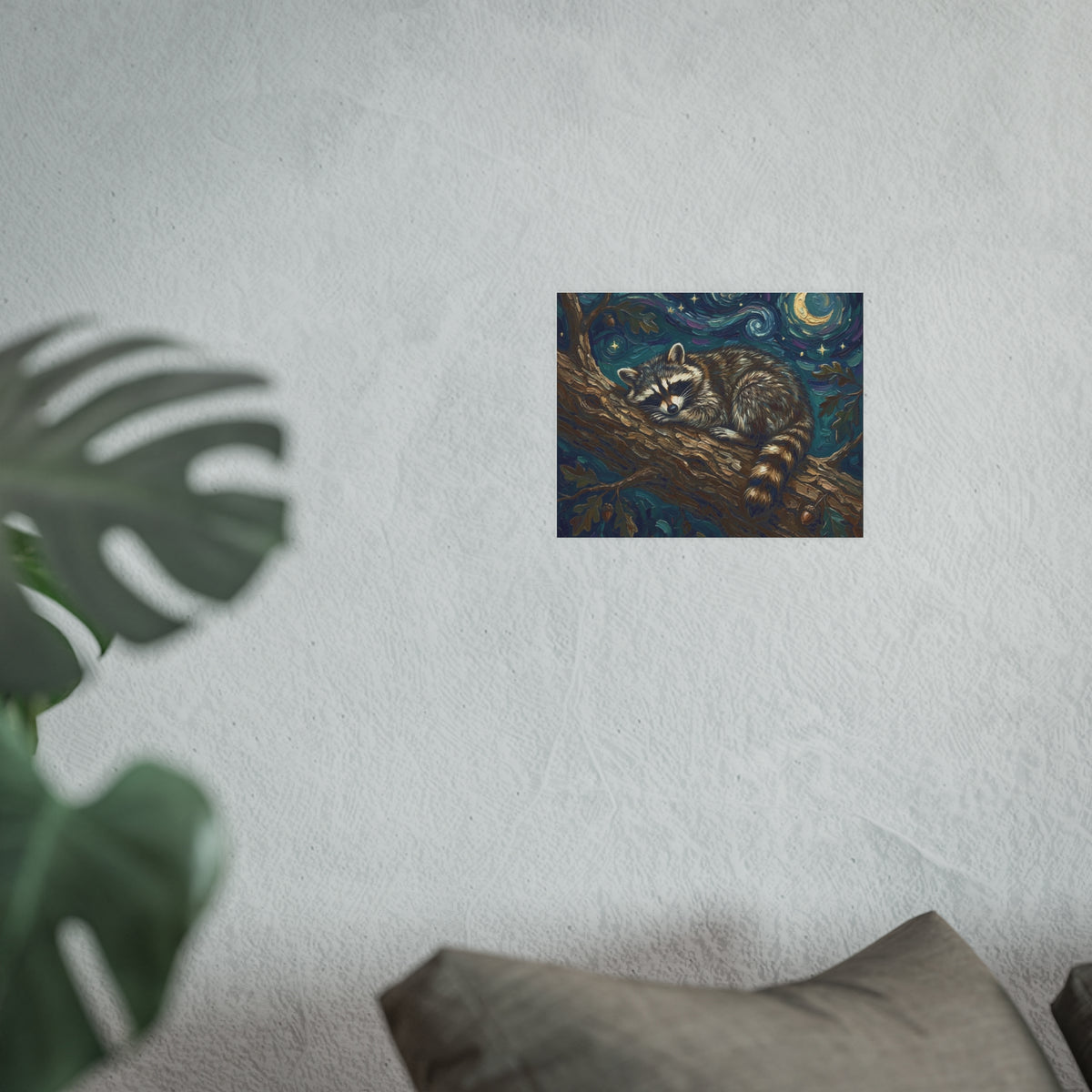 "Midnight Bandit" Wall Art Paper Print