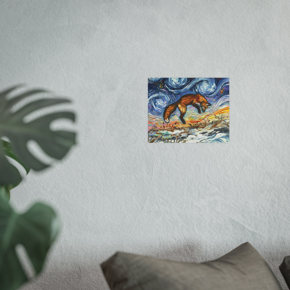 "Pounce" Wall Art Paper Print