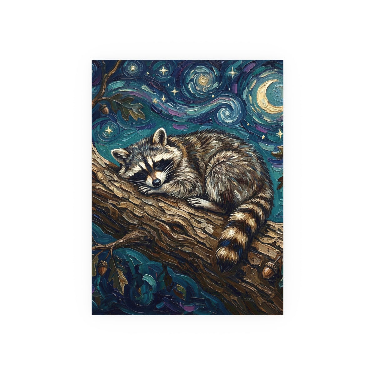 "Midnight Bandit" Wall Art Paper Print