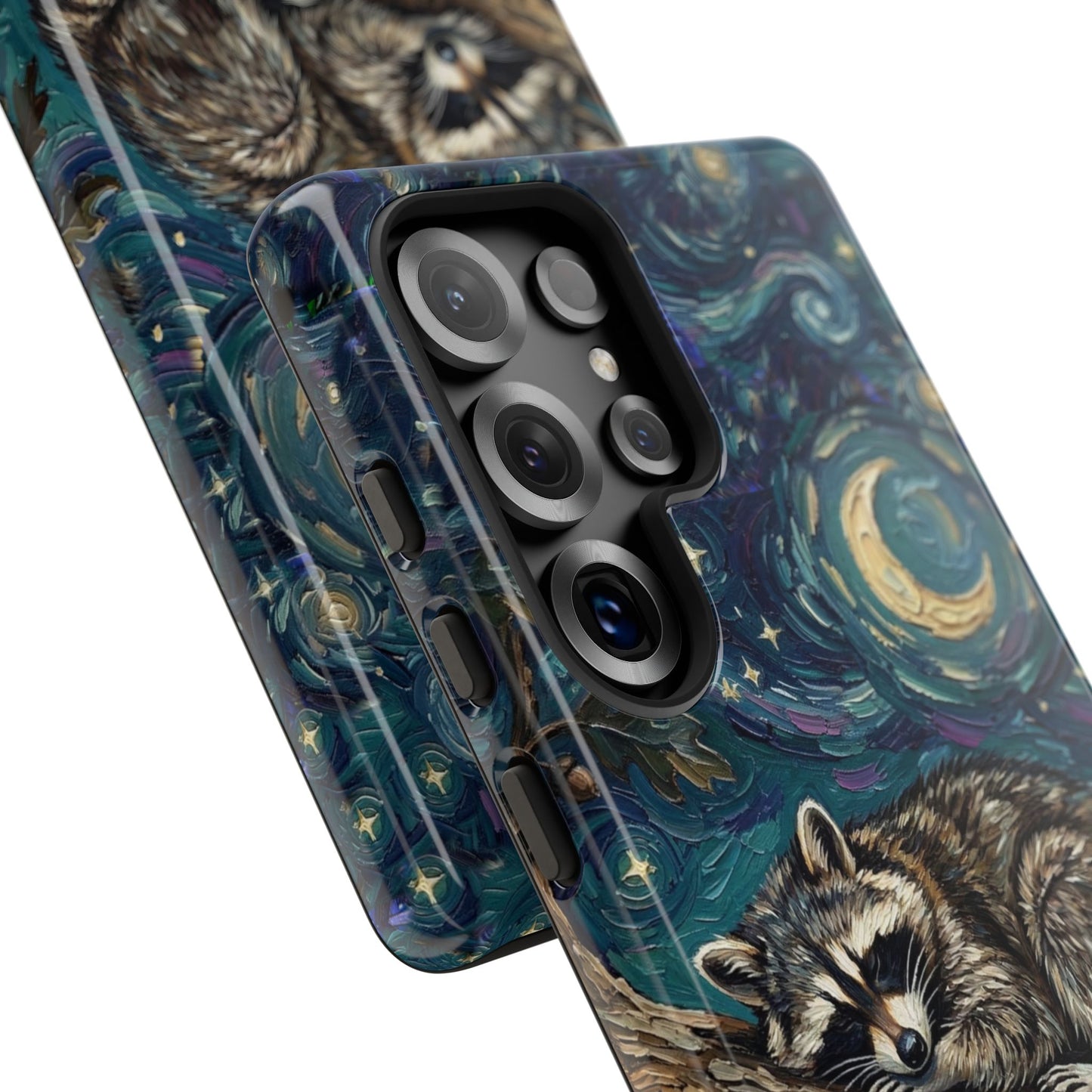 Raccoon Starry Night Animal Phone Case