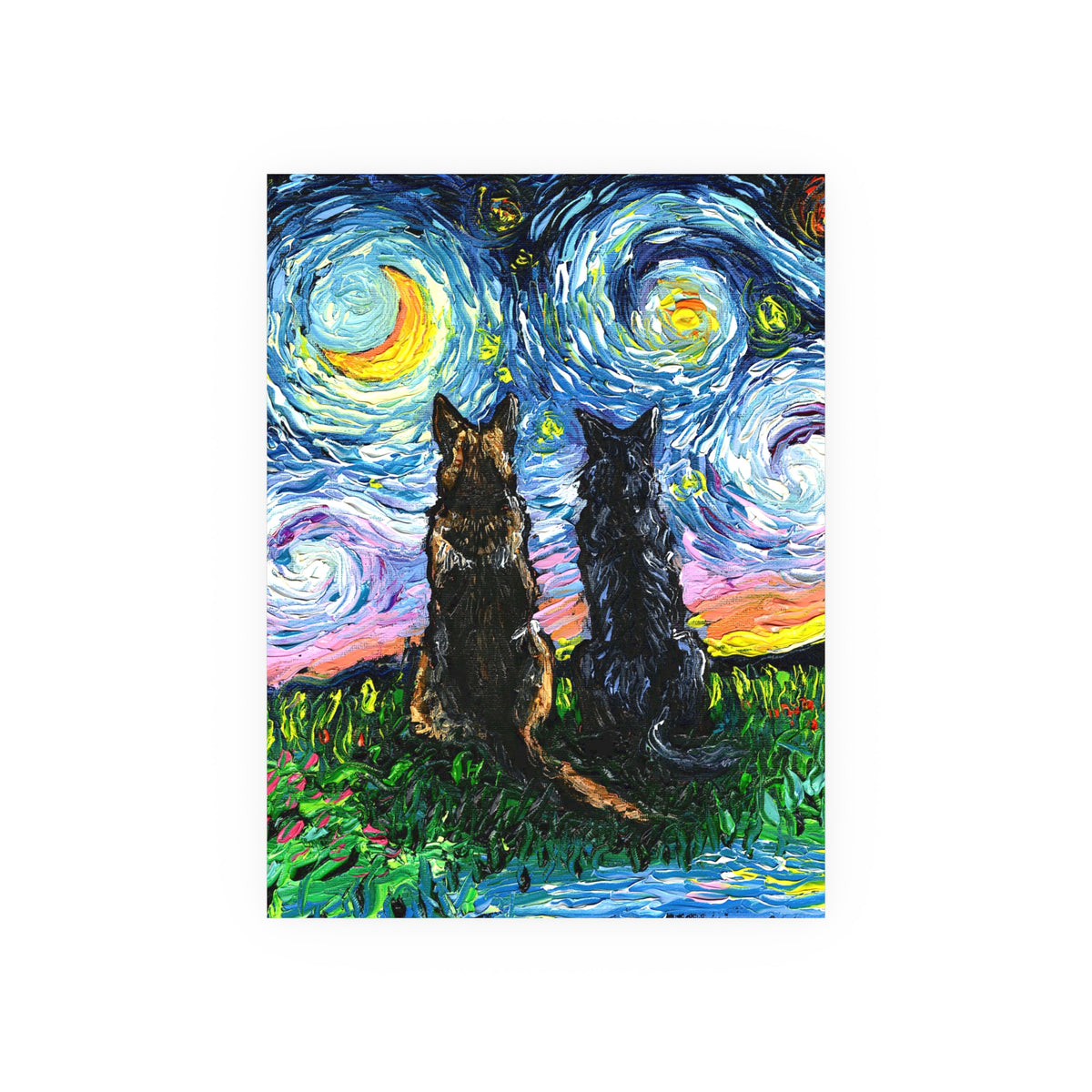 "Soulmates" Wall Art Paper Print